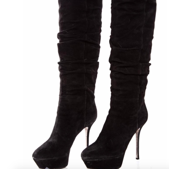 sergio rossi platform boots